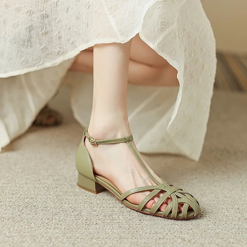 Retro Roman Design Sandals
