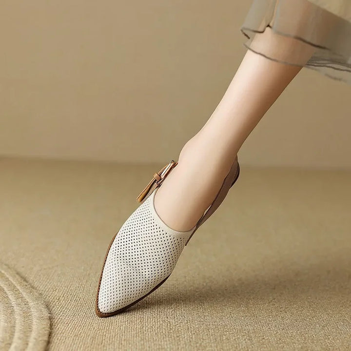 Breathable Mid Heel Shoes
