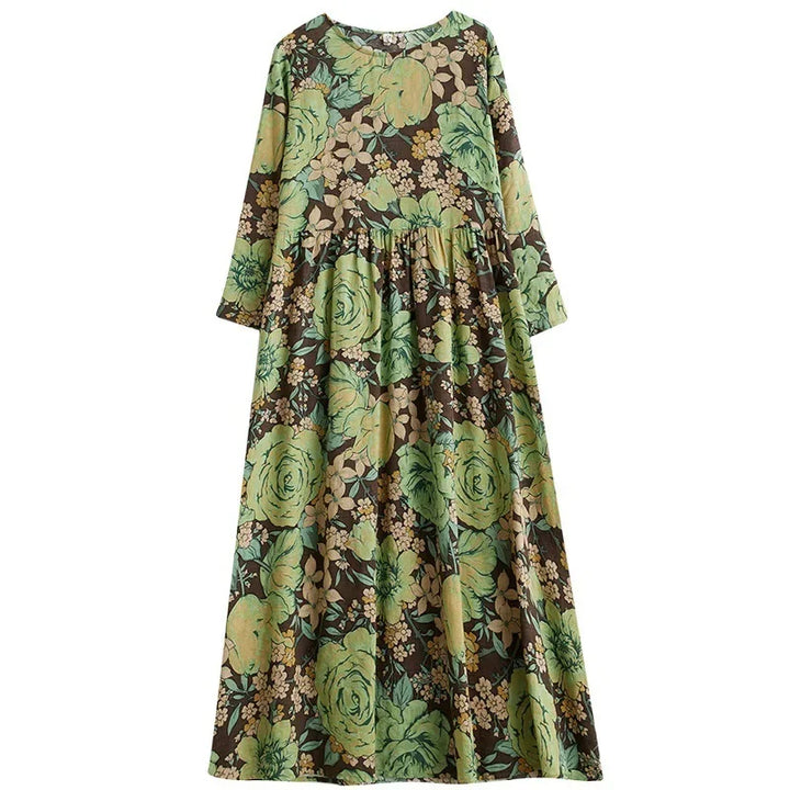 Round Neck Loose Dress