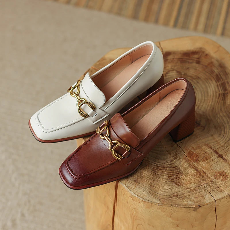 Square Toe Heels
