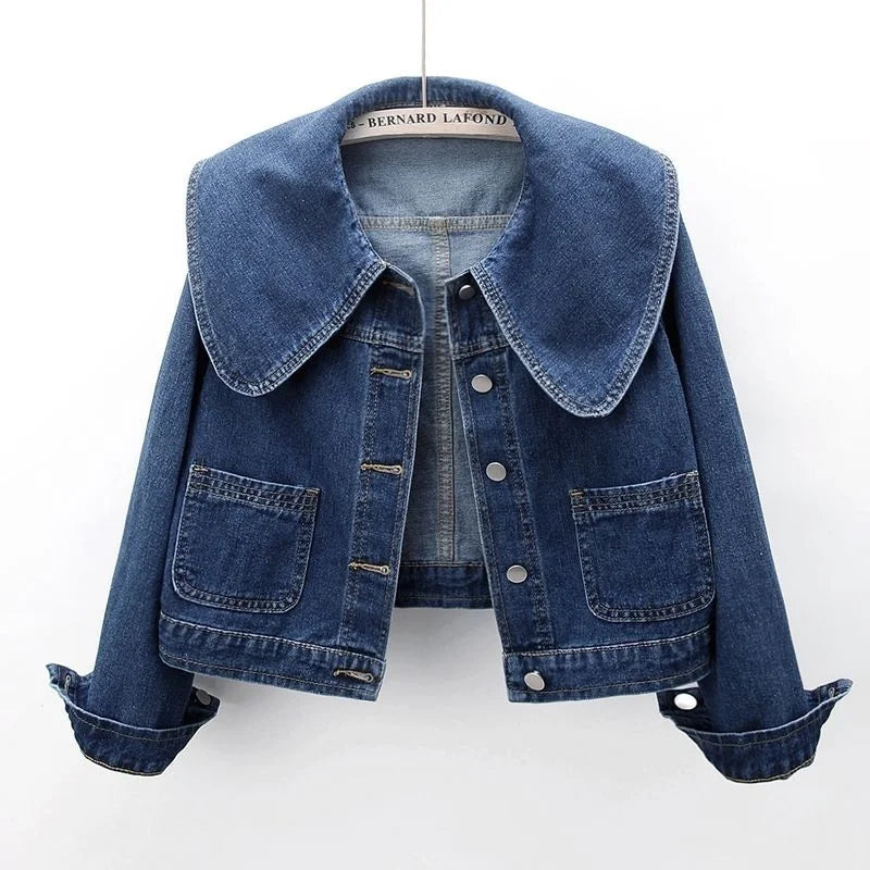 Cropped Denim Jacket