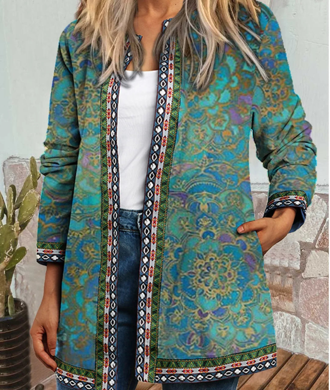 Floral Light Jacket