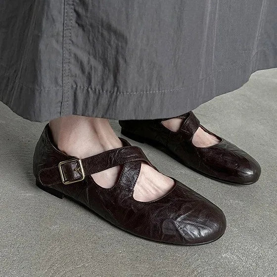 Round Toe Flats
