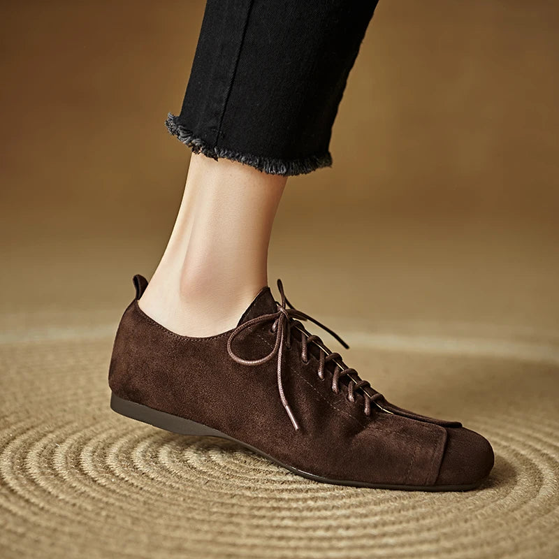 Casual Soft Lace-up Loafers