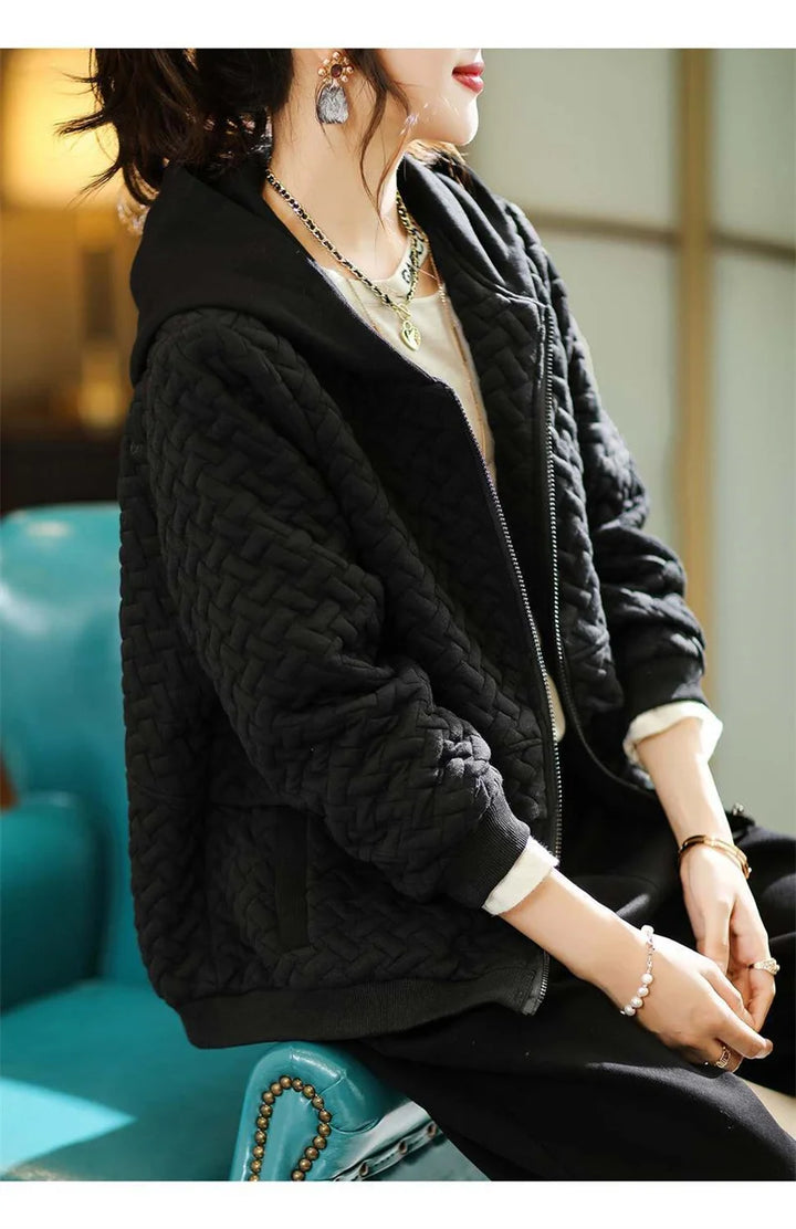 Hooded Quilted Jacket