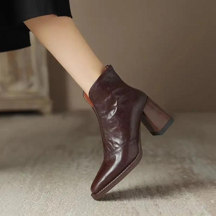 Zipper Close Boots