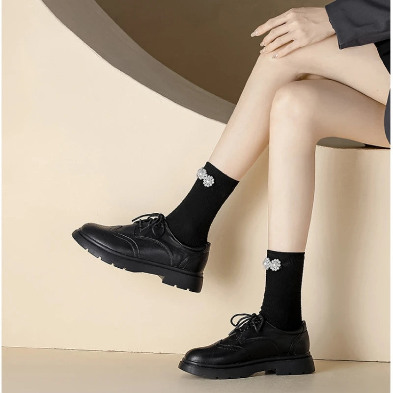 Waterproof Round Toe Shoes