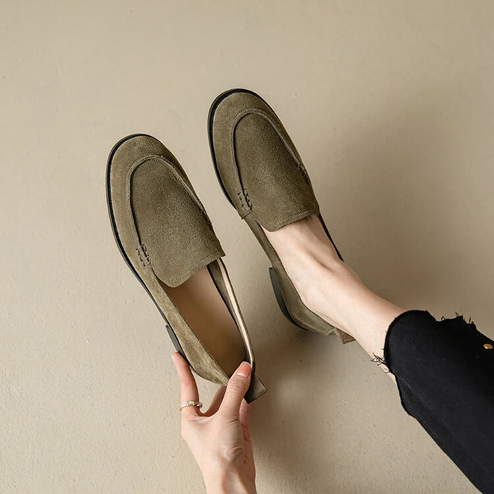 Round Toe Loafers