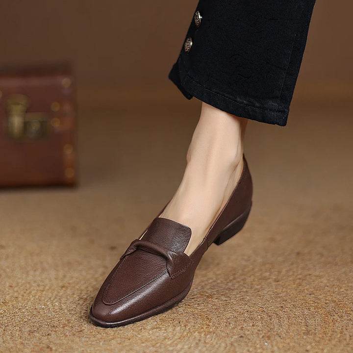 Pointed Toe Slip-on Shoes