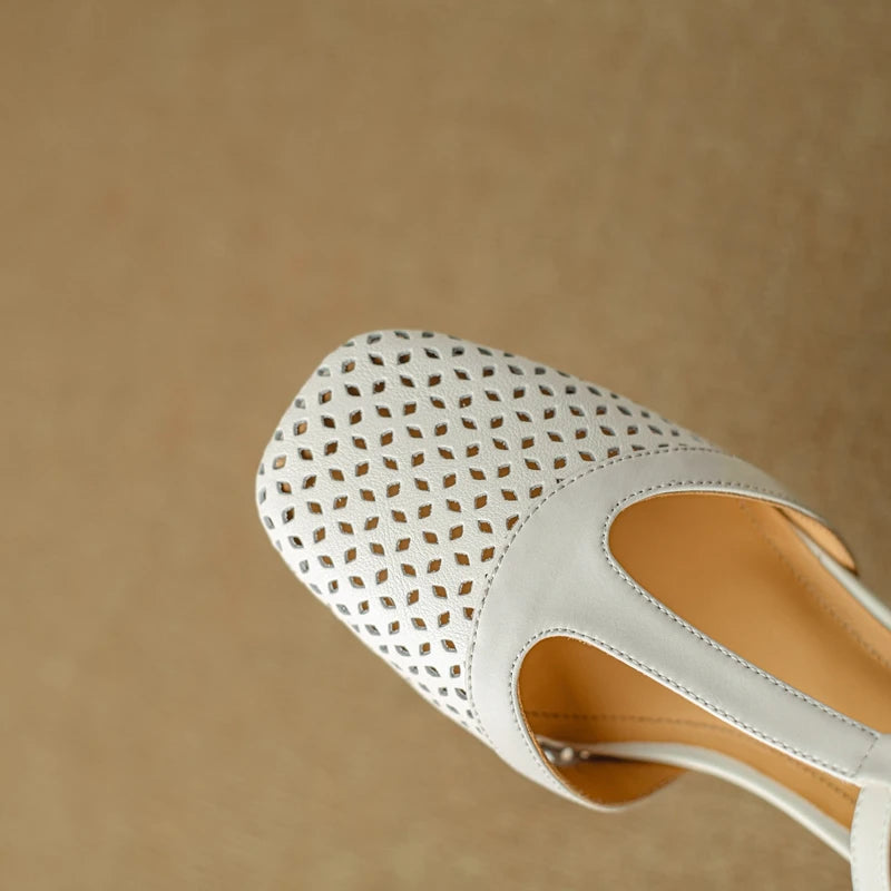 High Heel Large Headed Sandals