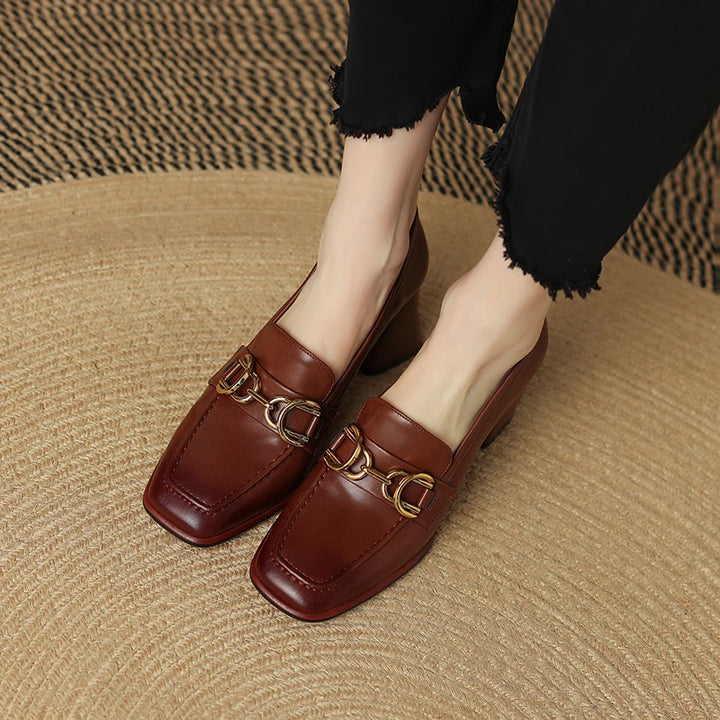 Square Toe Heels