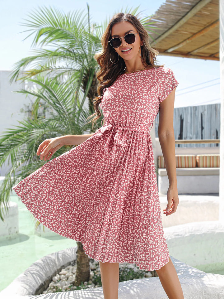 Light Dress with belt