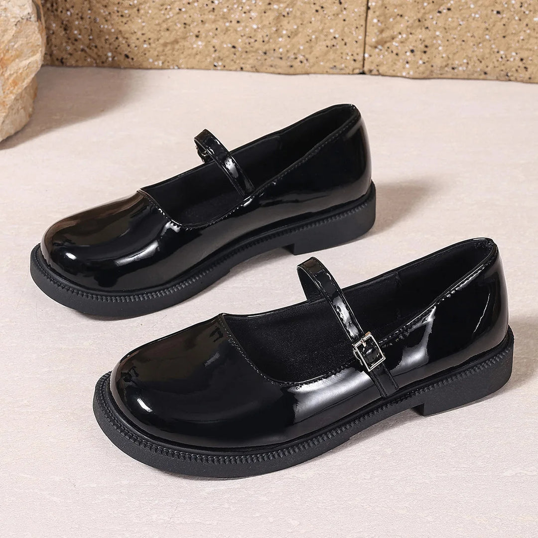 Round Toe Mary Janes
