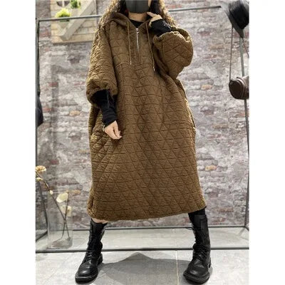 Oversized Women's Quilted Jacket
