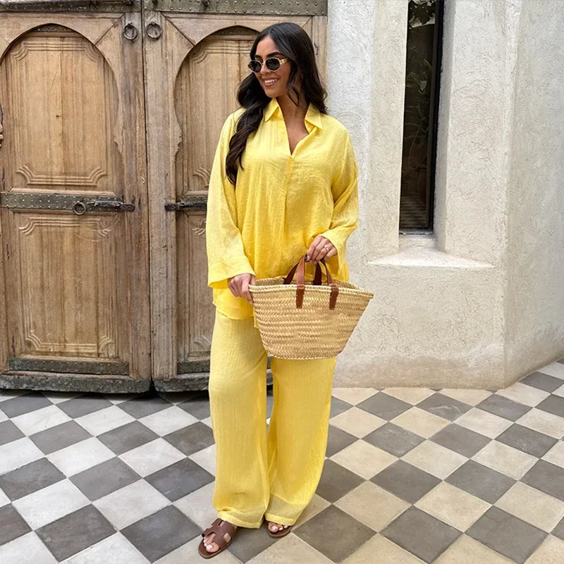 Loose Linen Set