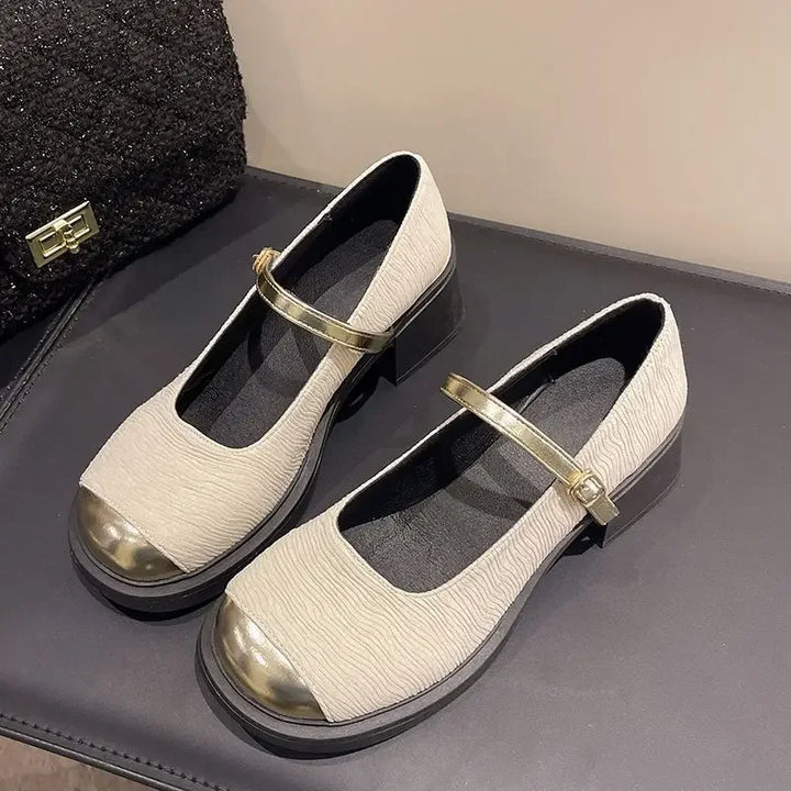 Chunky Heels Mary Janes
