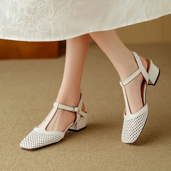 High Heel Large Headed Sandals