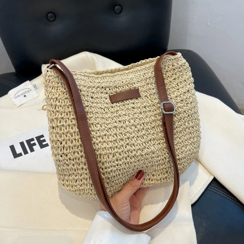 Straw Knitted Handbag