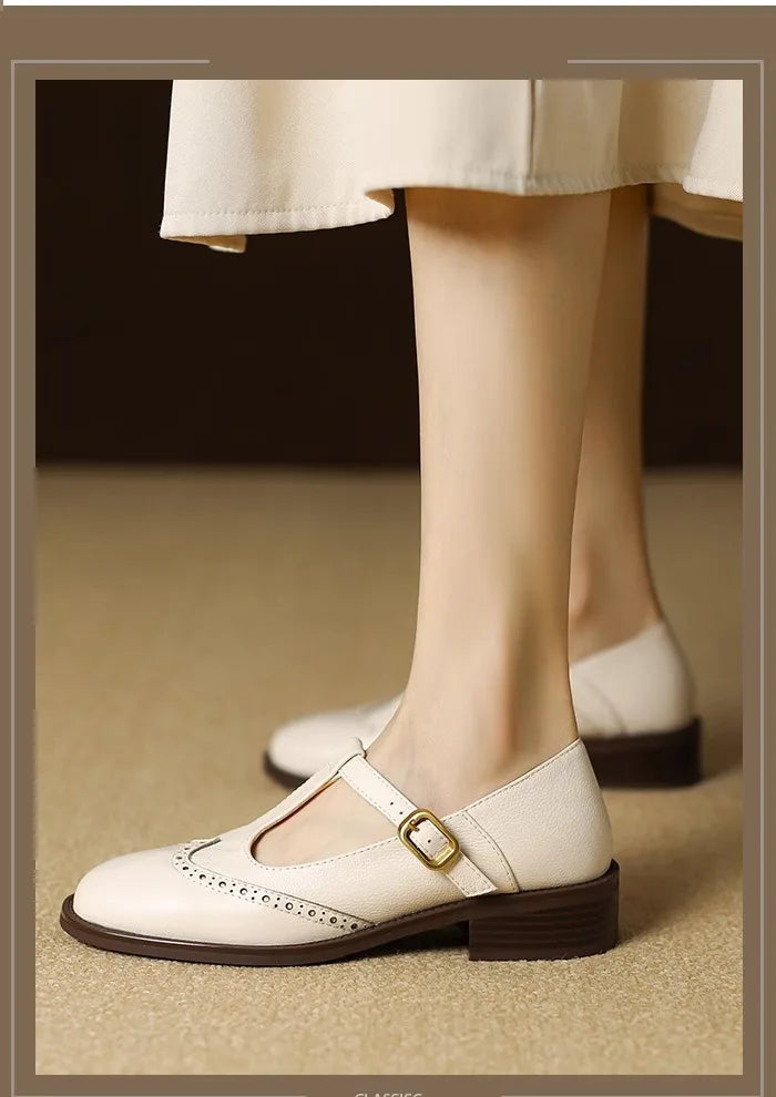 Retro Mary Janes Shoes