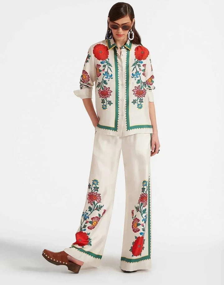 Floral Two-piece Set