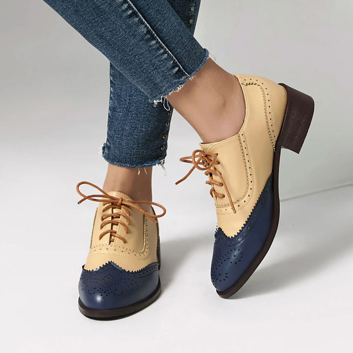 Round Toe Low Heels Shoes