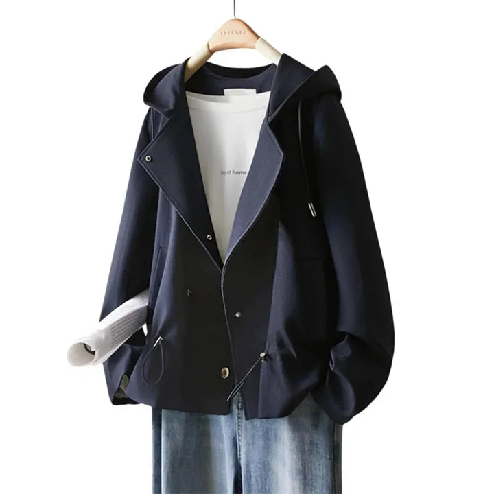 Hooded Short Windbreaker