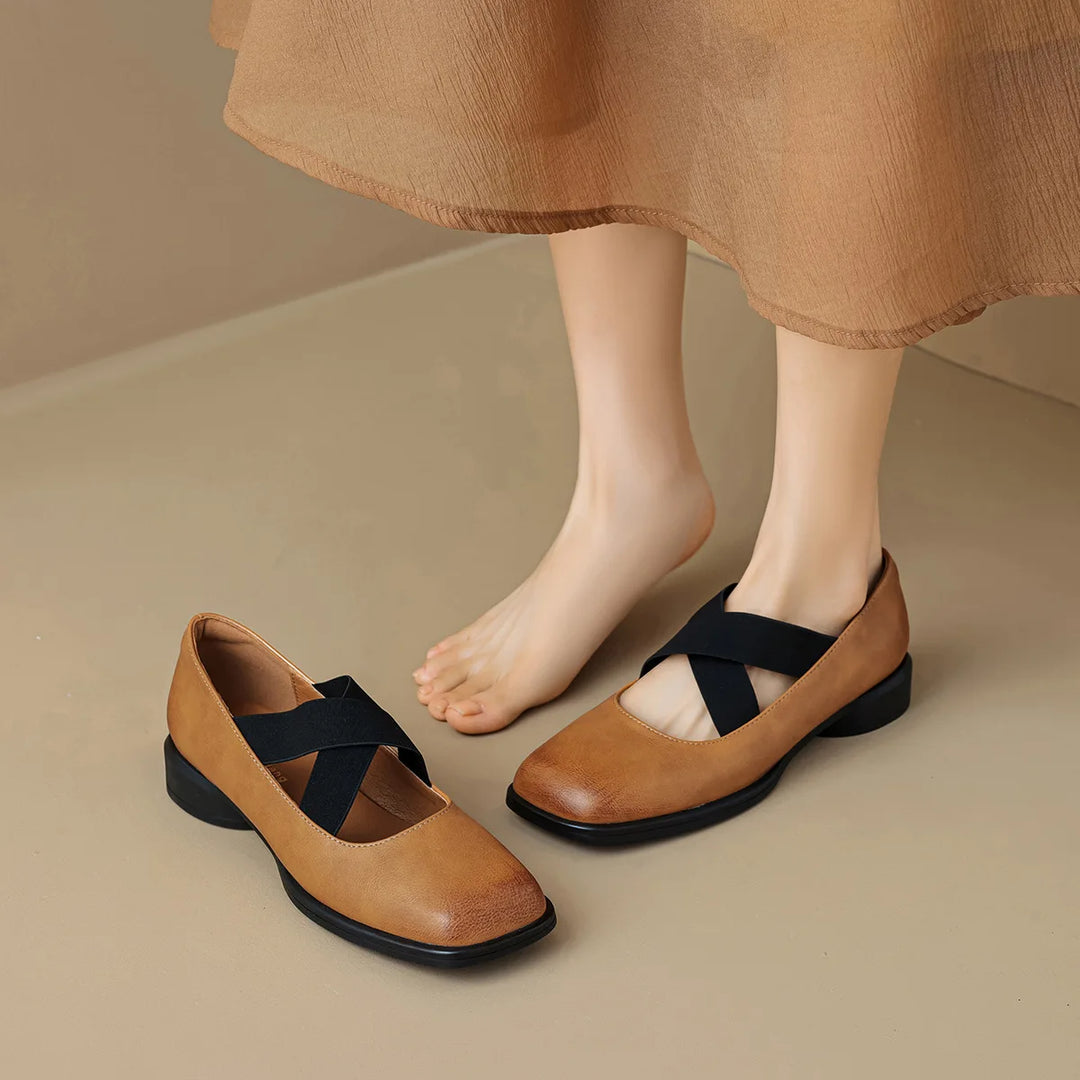 Vintage Low Heel Shoes