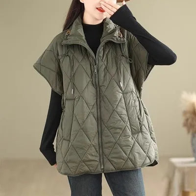 Loose Quilted Waistcoat