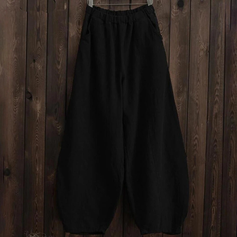 Linen Loose Trousers