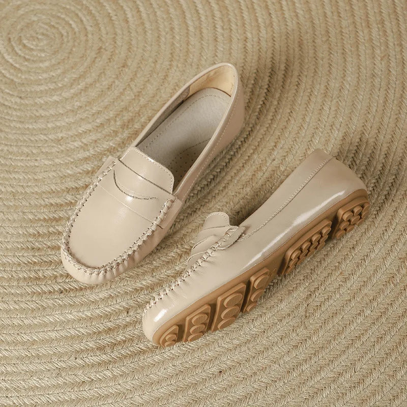 Round Toe Loafers