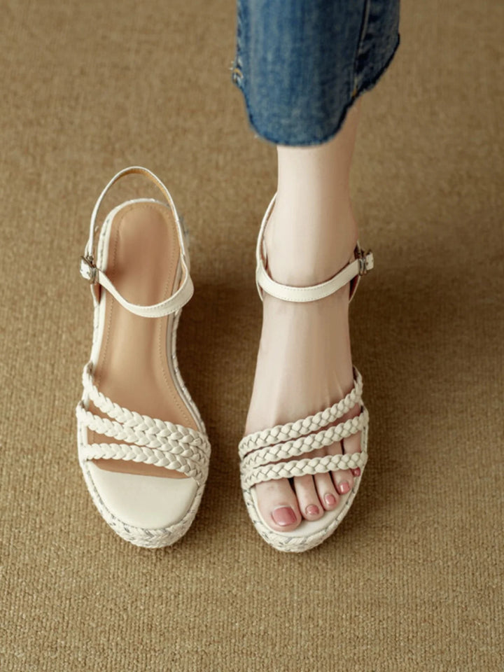 Retro Roman Style Wedges