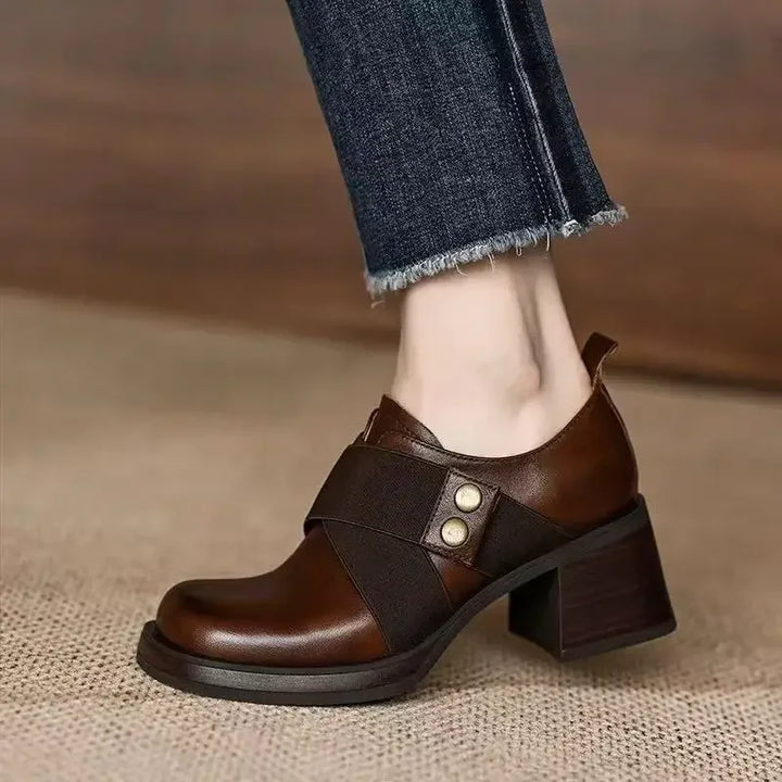 Women's Chunky Heeled Shoes