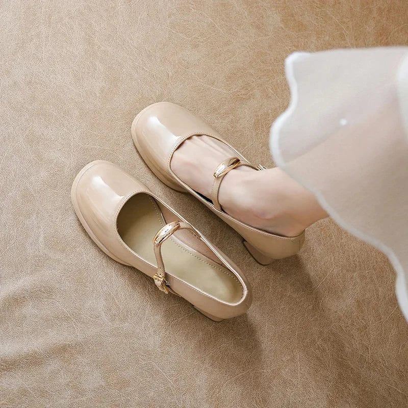 Mid Heel Vintage Shoes