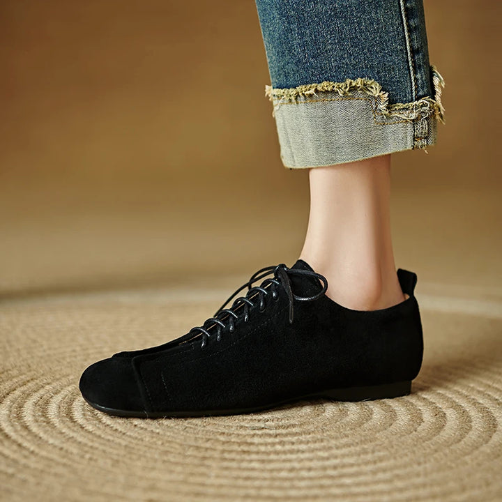 Casual Soft Lace-up Loafers
