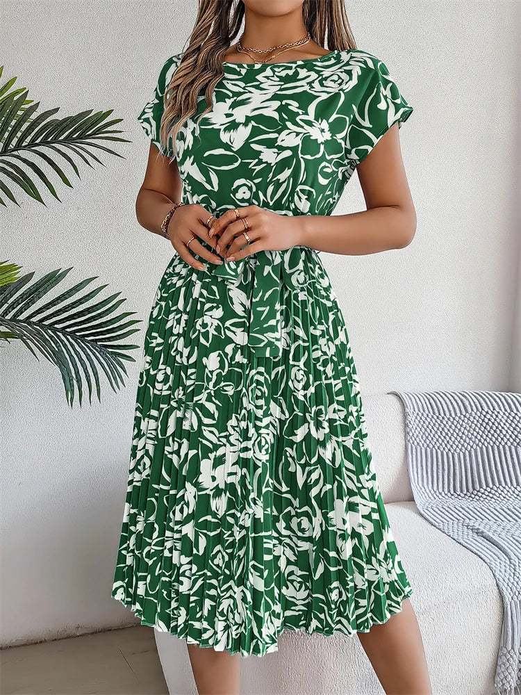Light Dress with belt
