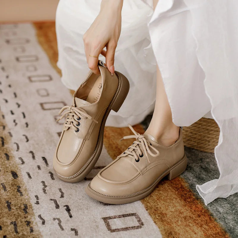 Platform Oxford Shoes