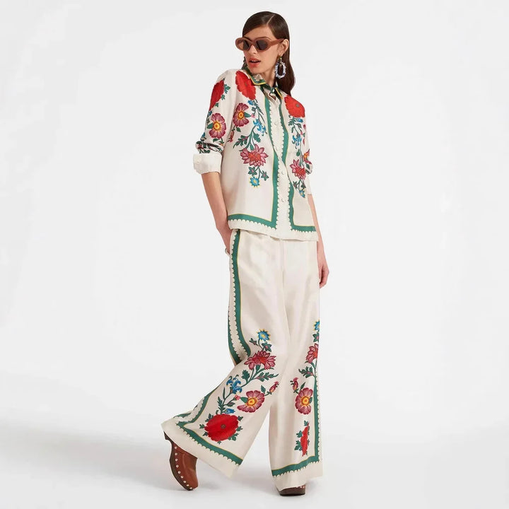Floral Two-piece Set