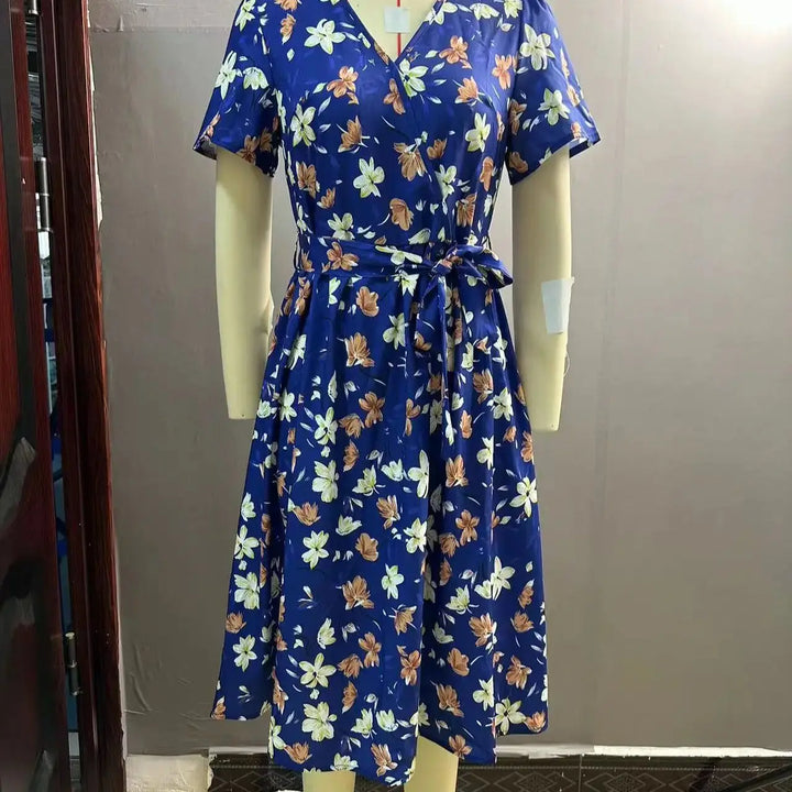 V-neck Maxi Dress