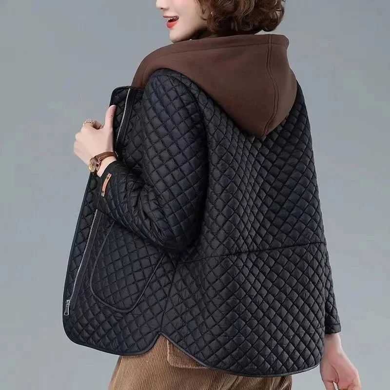 Hooded Quilted Parka