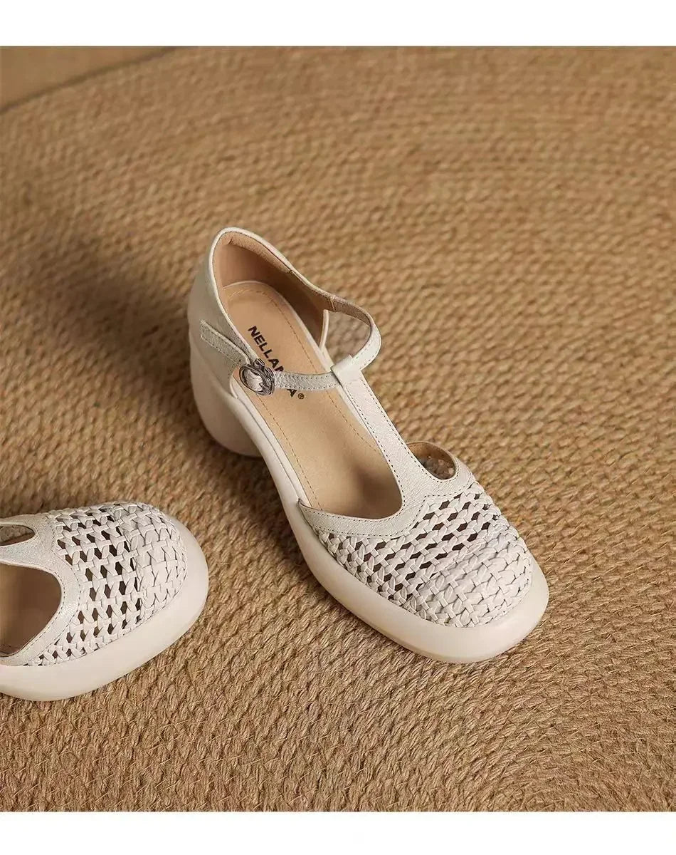 Breathable Mary Jane Sandals