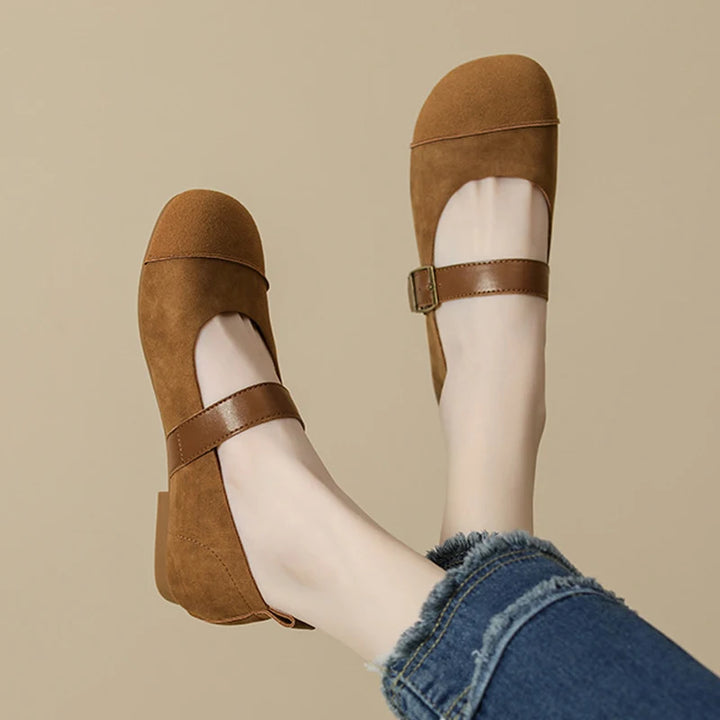 Buckle Strap Flats