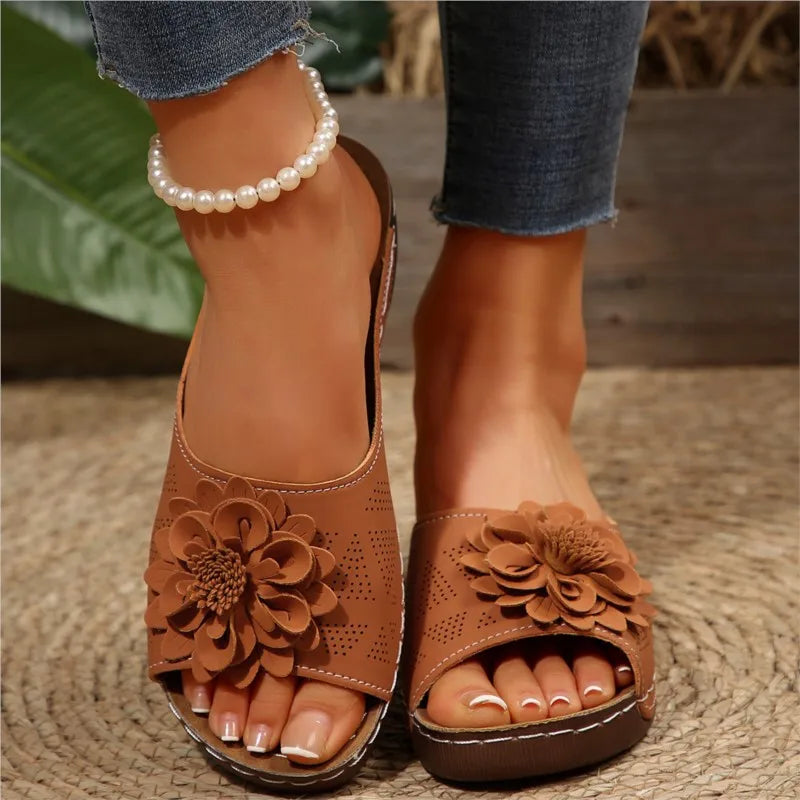 Summer Floral Sandals