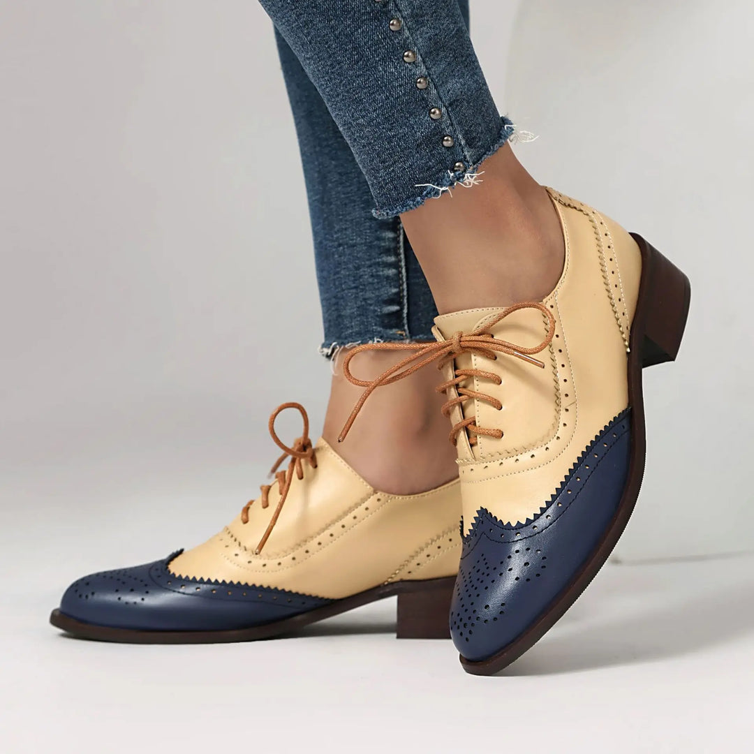 Round Toe Low Heels Shoes