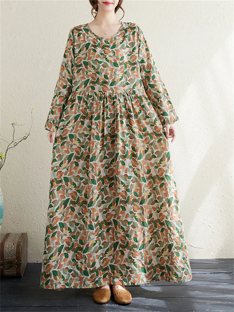 Casual Long Mid Season Dress