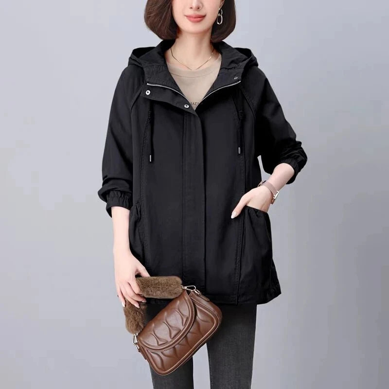 Summer Hooded Windbreaker