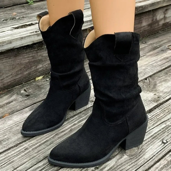 Ankle Pointed Boots