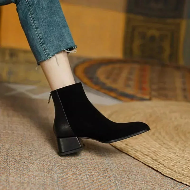 Chunky Heels Boots