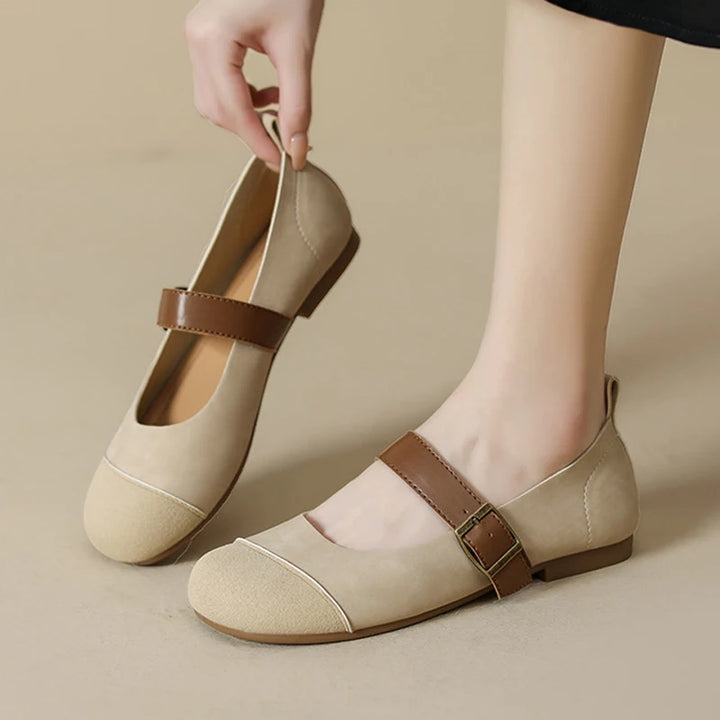 Buckle Strap Flats