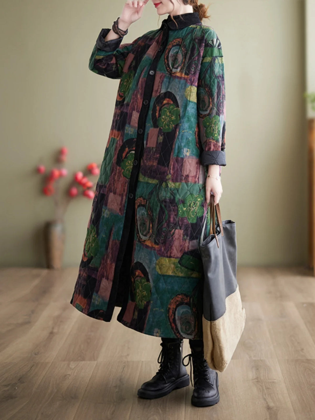 Loose Printed Jacket