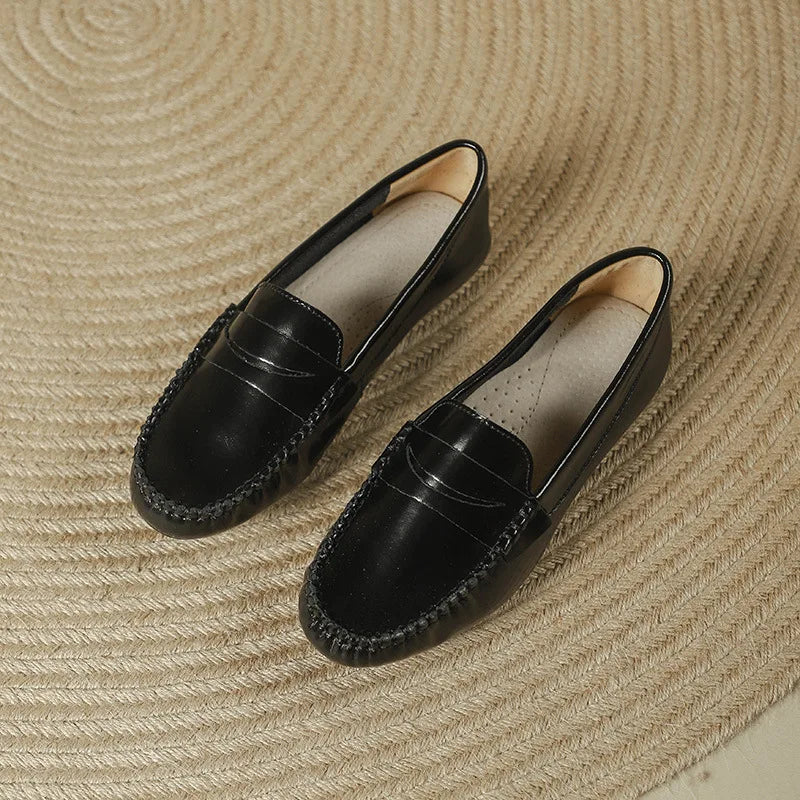 Round Toe Loafers